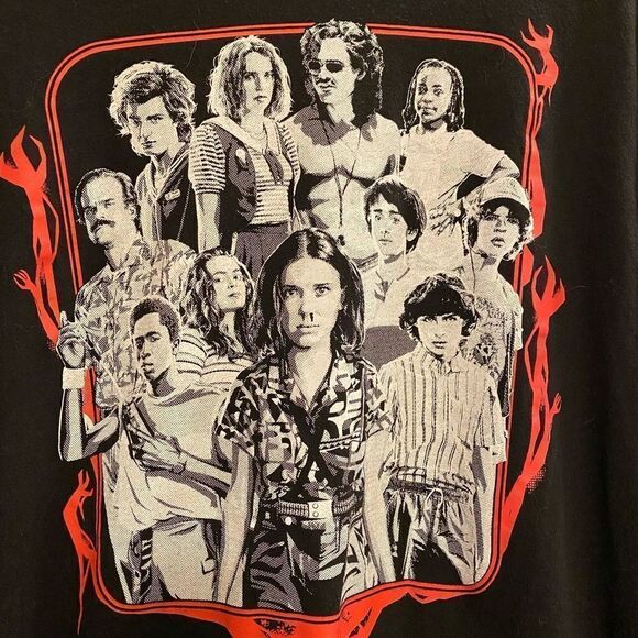 Stranger Things Long Sleeve Graphic T-Shirt - Picture 5 of 5